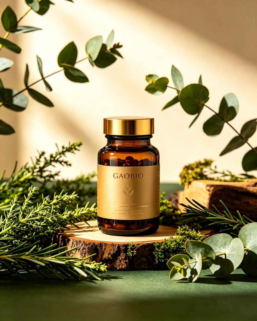 GAOBIO premium dietary supplement bottle
