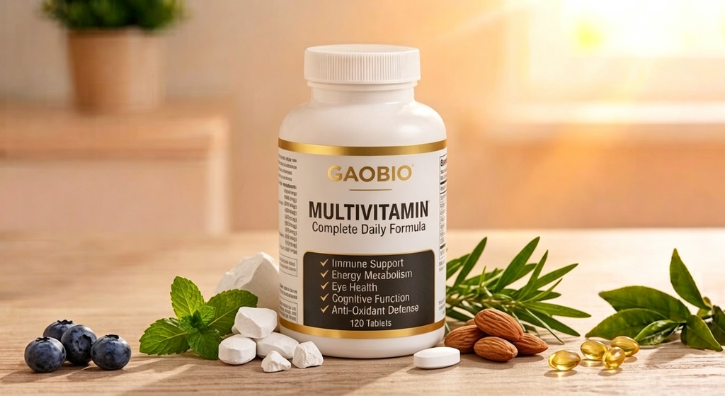 Multivitamin Daily supplement bottle